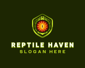 Reptile Wild Eyes logo design