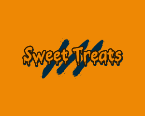Halloween Graffiti  Wordmark logo