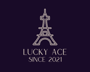 Eiffel Tower Landmark logo design