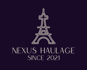 Eiffel Tower Landmark logo design