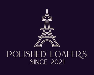 Eiffel Tower Landmark logo design