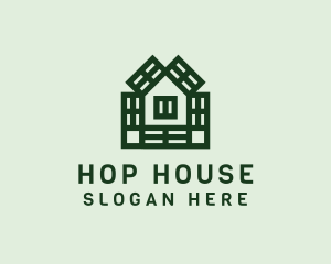 House Tile Pattern  logo design