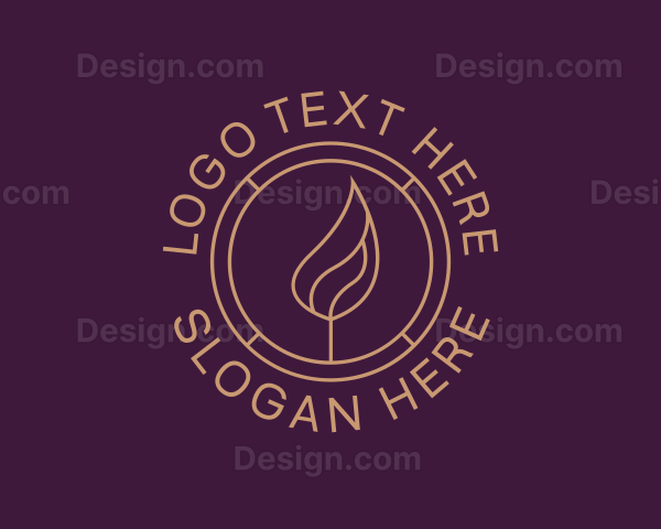 Candle Home Decor Boutique Logo