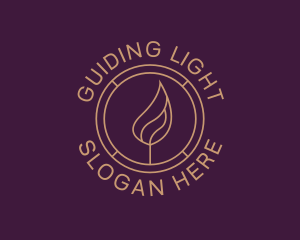 Candle Home Decor Boutique logo design