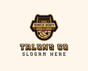 Volleyball Ball Sport logo design