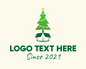 Christmas Tree Present Gift  logo