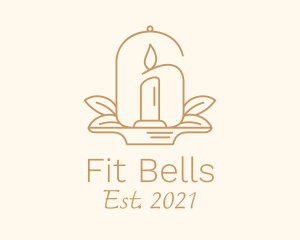 Bell Jar Candle Decor logo design