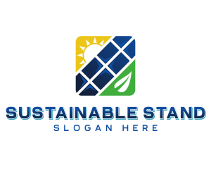 Sustainable Solar Power logo design