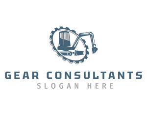 Contractor Gear Excavator logo