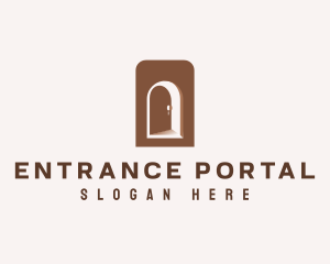 Open Door Entrance logo design