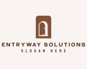 Open Door Entrance logo design