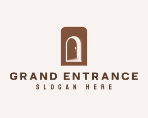 Open Door Entrance logo design