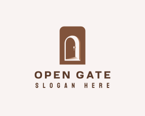 Open Door Entrance logo design