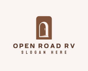 Open Door Entrance logo design