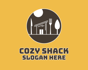 Cutlery Diner Shack logo