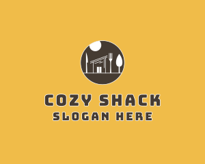 Cutlery Diner Shack logo design