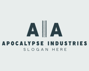 Industrial Construction Engineer logo design