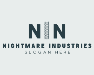 Industrial Construction Engineer logo design