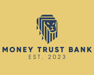 Lion Professional Bank logo design