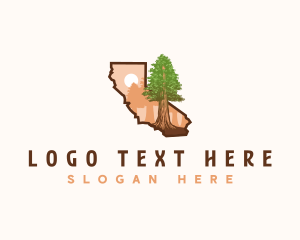 Giant Sequoia California Tree logo