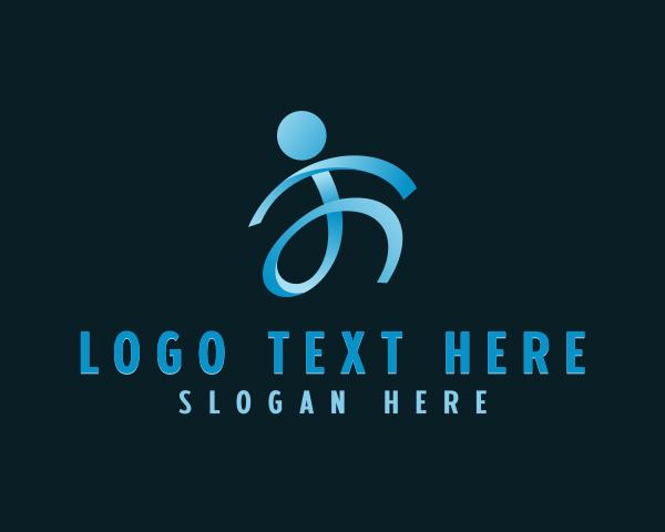 Run logo example 2