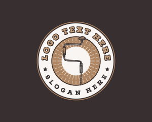 Vintage Brace Drill Tool logo