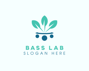 Biotech Leaf Laboratory logo design