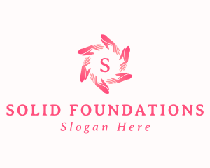 Charity Hands Foundation logo design