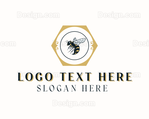 Natural Bee Wasp Logo