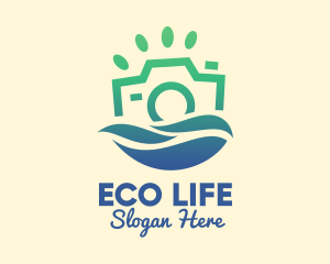 Ocean Eco Camera  logo design