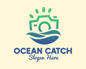 Ocean Eco Camera  logo design