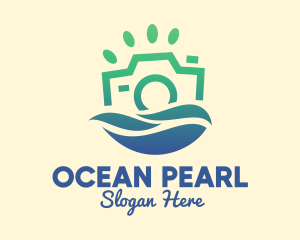 Ocean Eco Camera  logo design