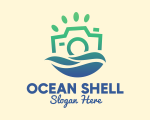 Ocean Eco Camera  logo design