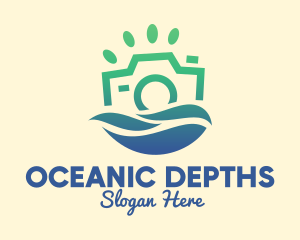 Ocean Eco Camera  logo design