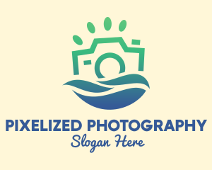 Ocean Eco Camera  logo design