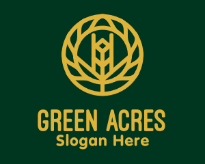 Gold Wheat Agriculture logo