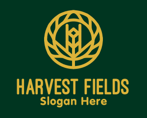 Gold Wheat Agriculture logo