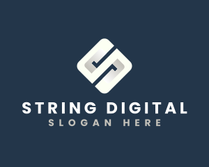 Digital Marketing Firm Letter S logo design