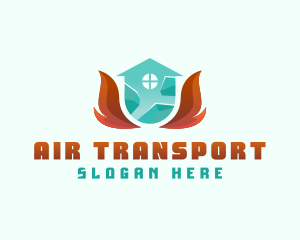 Thermal Heating Cooling  logo design