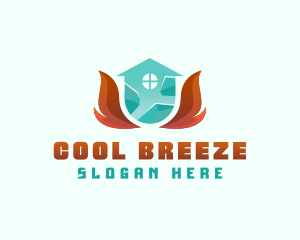 Thermal Heating Cooling  logo design