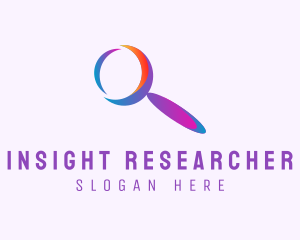 Search Magnifying Glass logo design