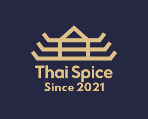 Asian Temple Wings logo design