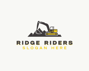 Builder Contractor Excavation logo design