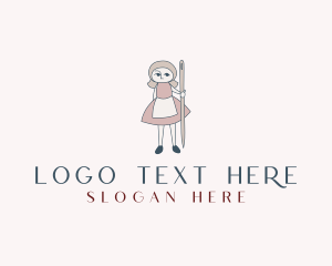 Female Tailor Dressmaker logo