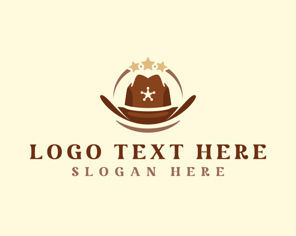 Western Cowboy Hat logo