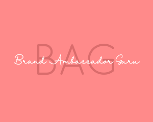 Feminine Signature Brand logo design