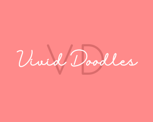 Feminine Signature Brand logo design