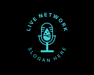 Droplet Microphone Podcast logo