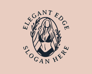 Beauty Woman Bikini logo design