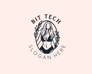 Beauty Woman Bikini logo design